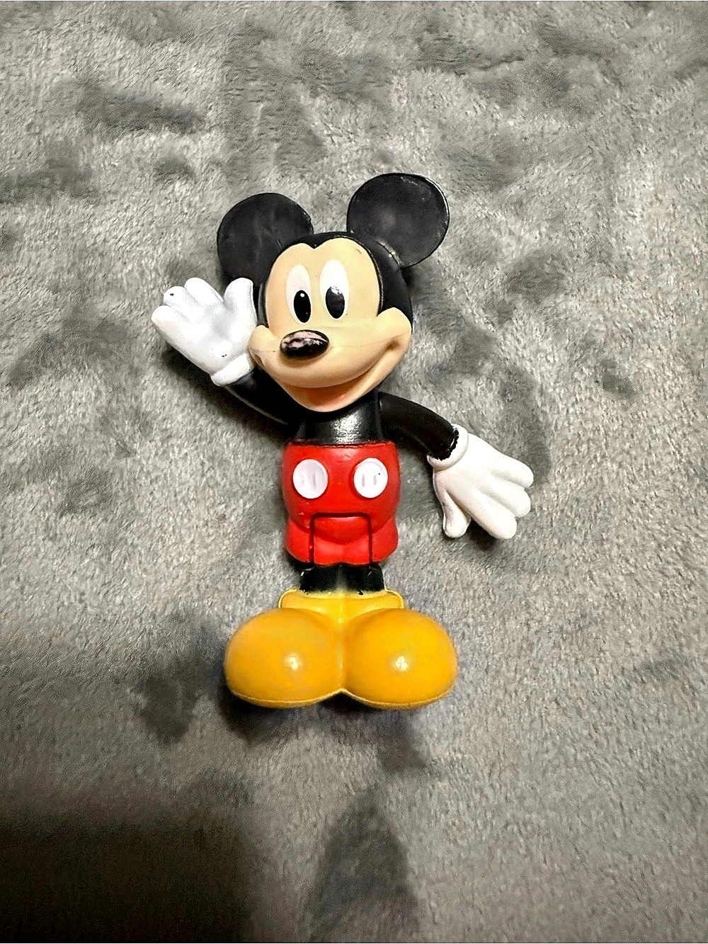 Disney Mickey Mouse Figure Red & Yellow